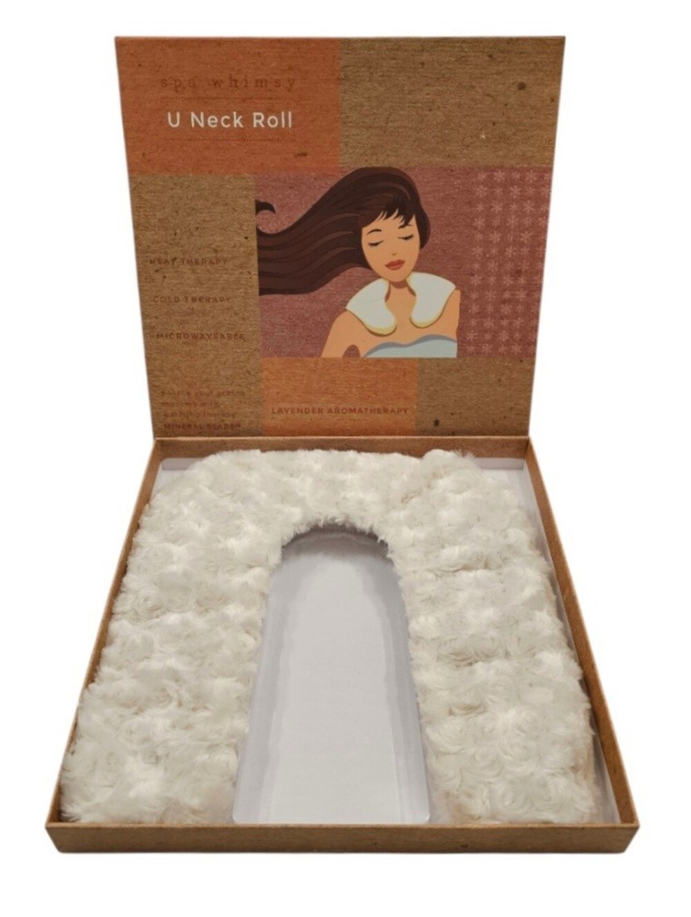 U Neck Roll Aromatherapy - Microwaveable Mineral Beads